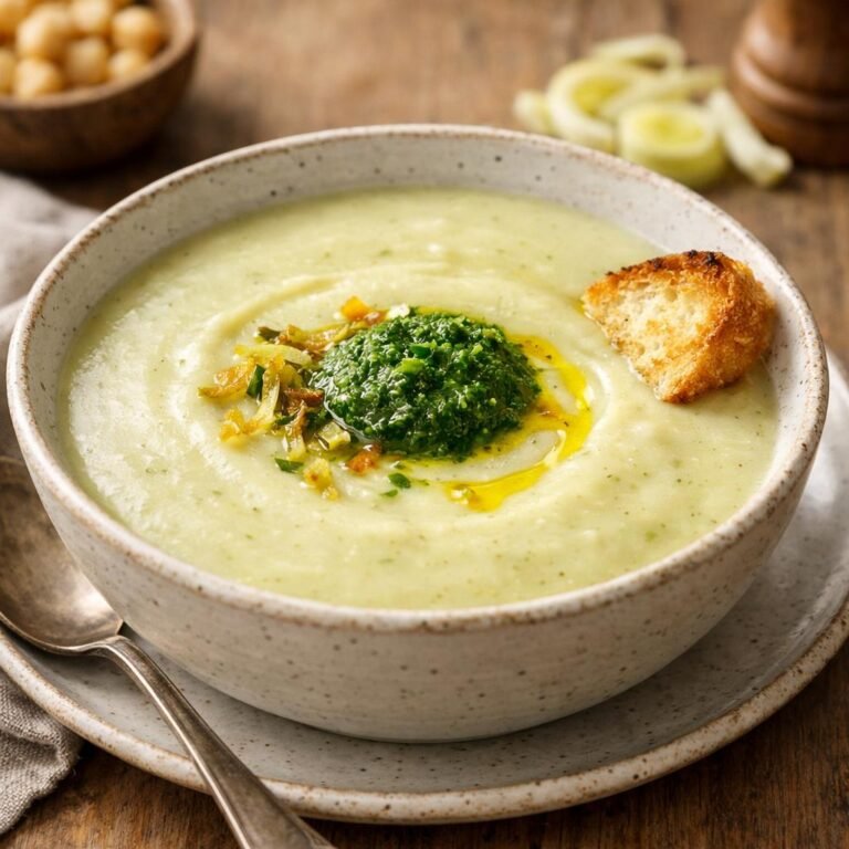 Velouté poireau fenouil