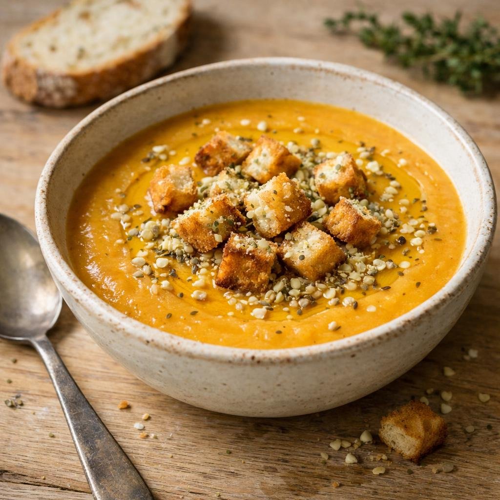 Velouté potimarron chanvre