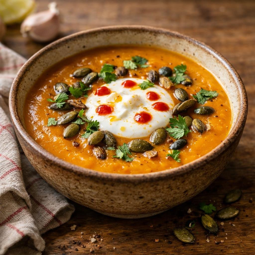 Velouté potimarron épicé