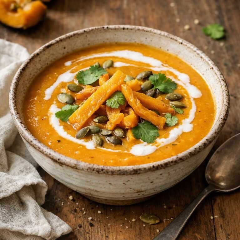 Velouté potimarron mangue