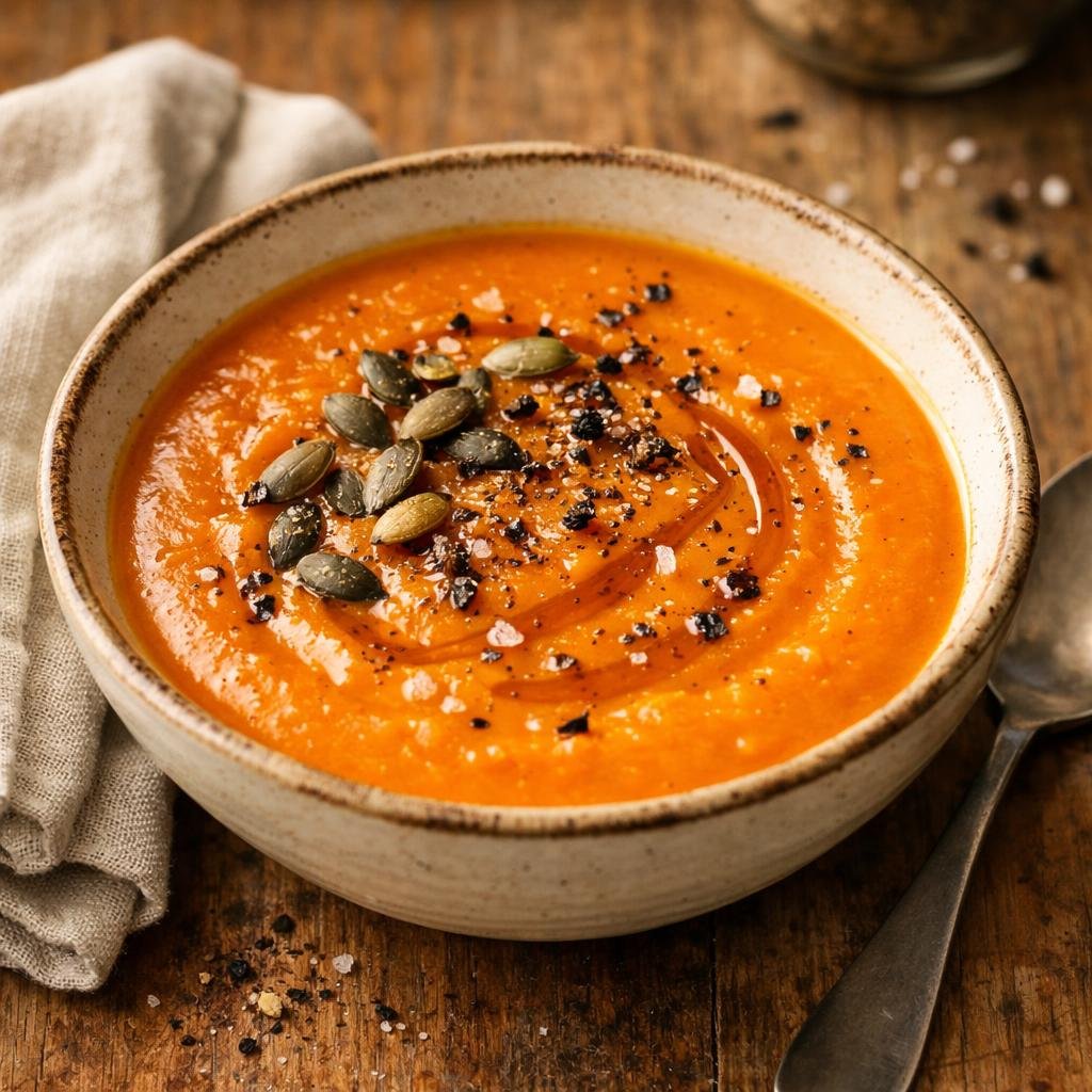 velouté potimarron noisette