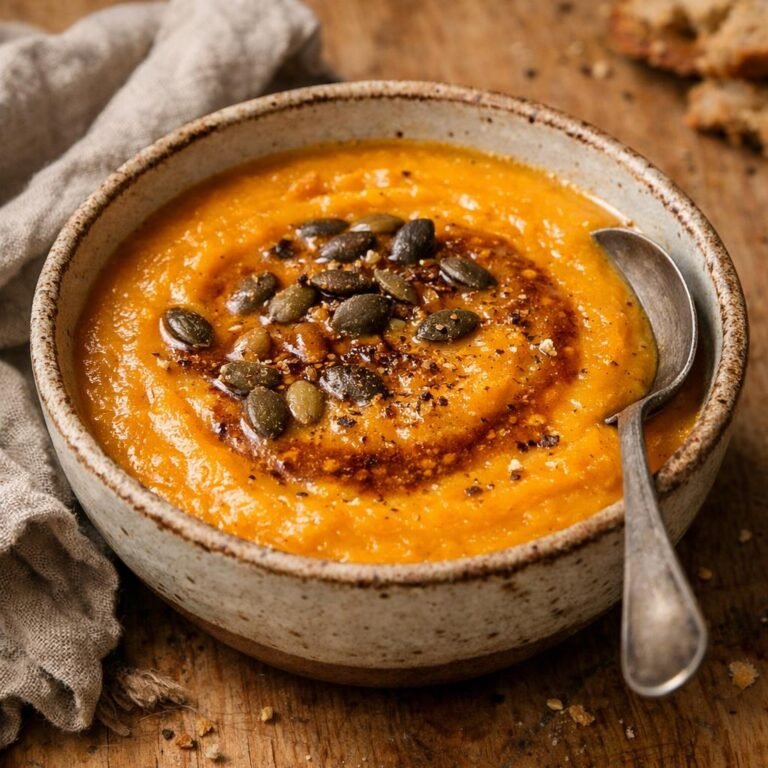 Velouté potimarron poivré