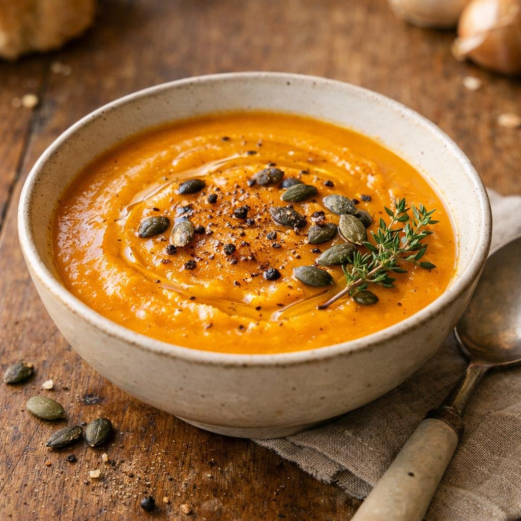 velouté potimarron poivre