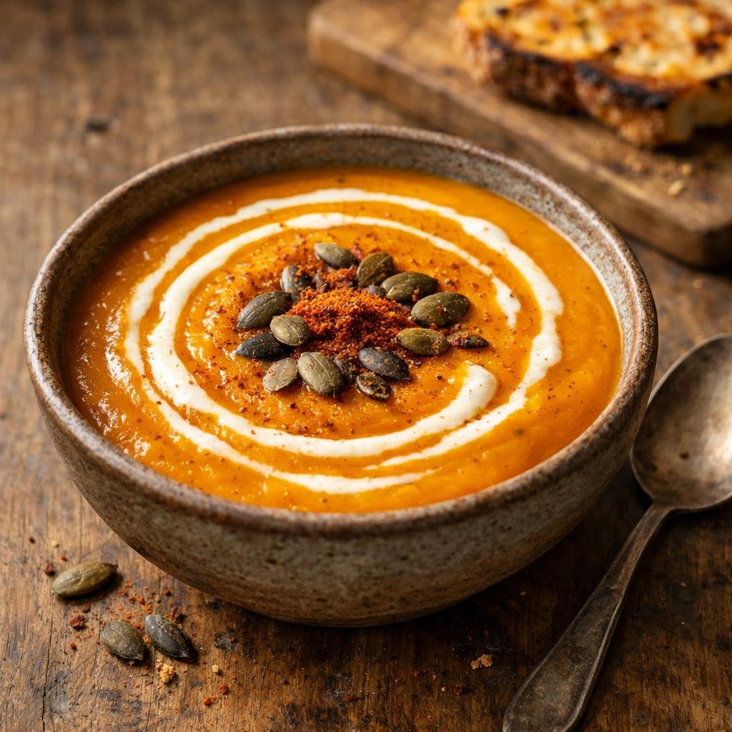 velouté potimarron rôti