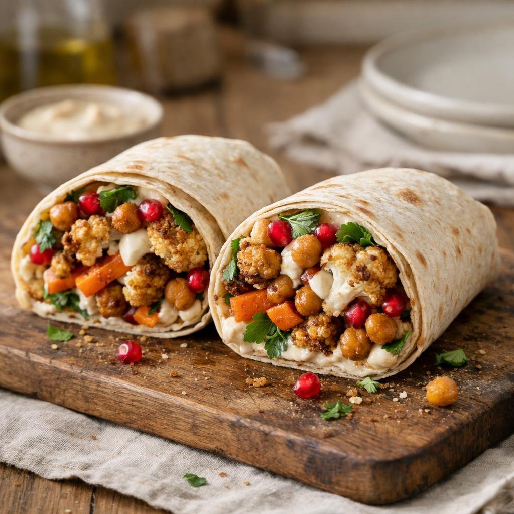 wrap chou-fleur caroube