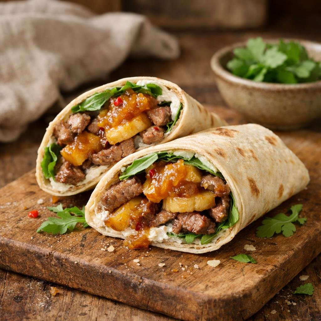 Wrap veau banane