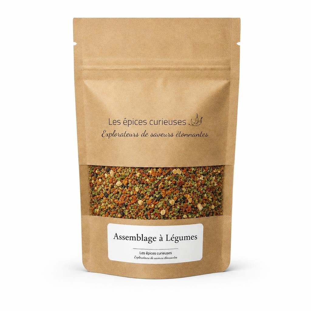 Assemblage à Légumes - Packaging - Les Épices Curieuses