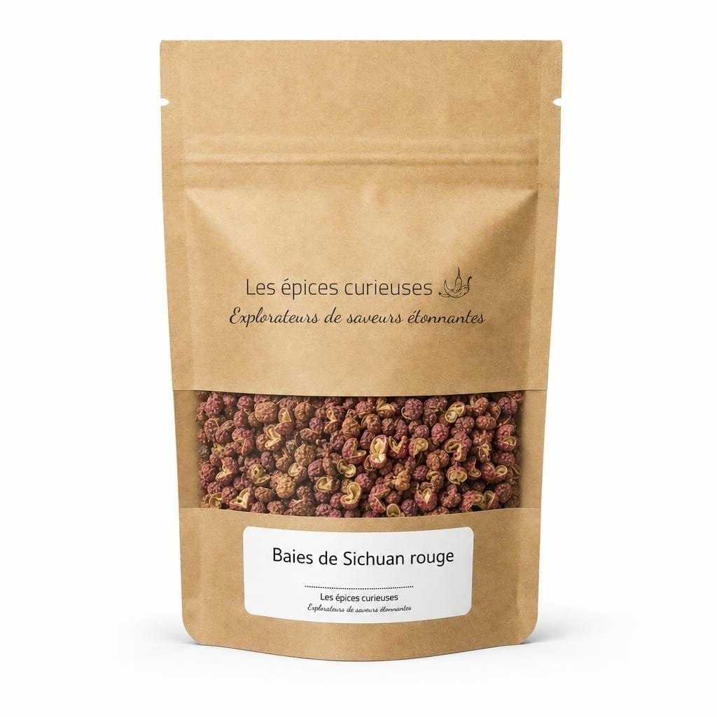 Baies de Sichuan rouge - Packaging - Les Épices Curieuses