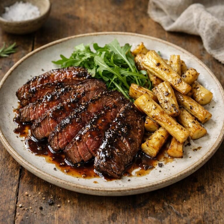 Bavette au muscovado