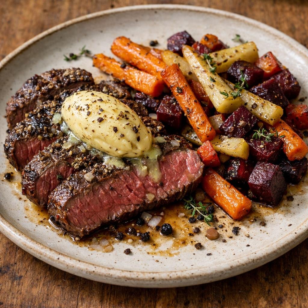 bavette beurre tonka