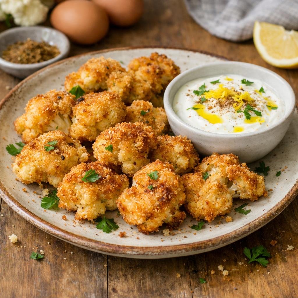 Beignets chou‑fleur