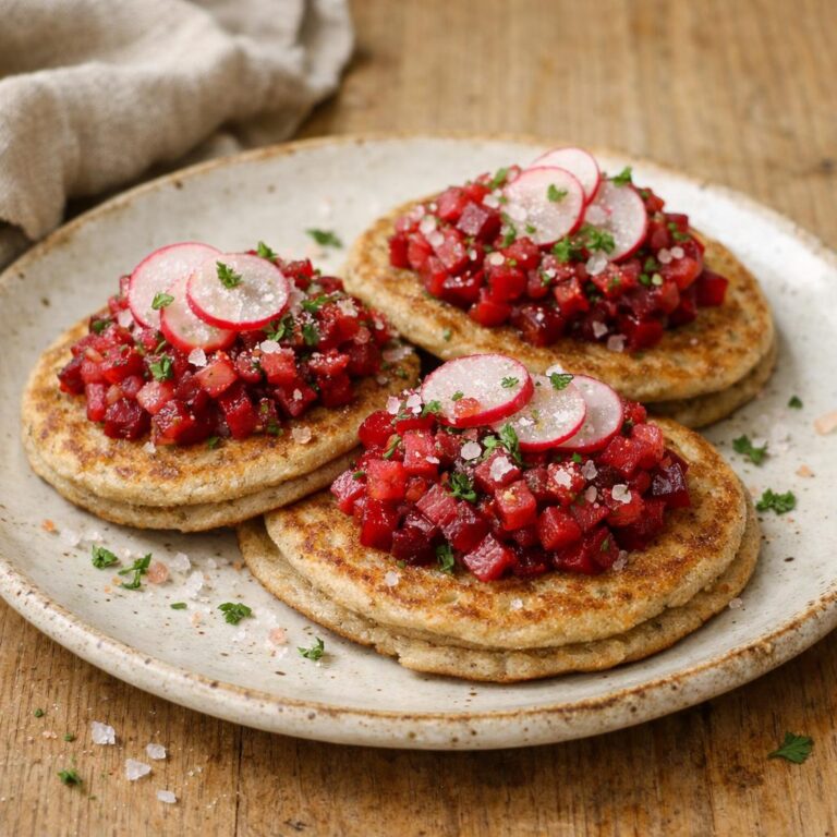 Blinis sarrasin betterave