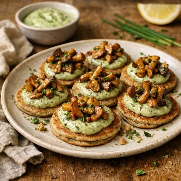 Blinis sarrasin thé vert