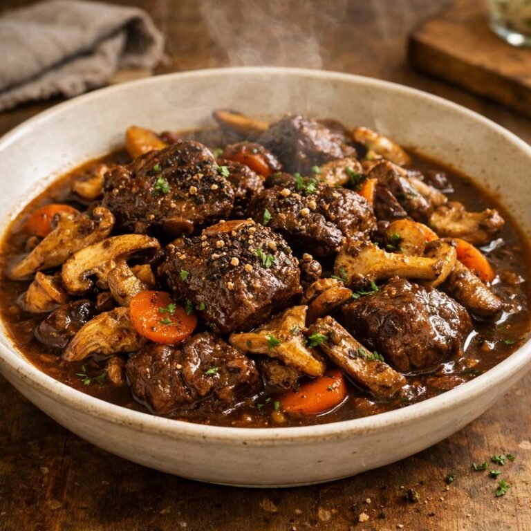 Bœuf braisé au cubèbe
