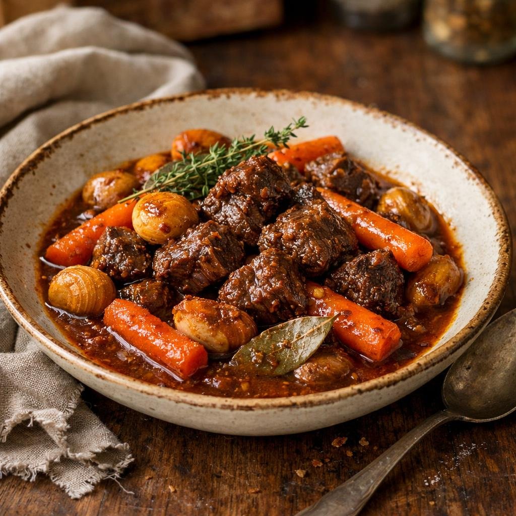 Bœuf mijoté à l'annatto