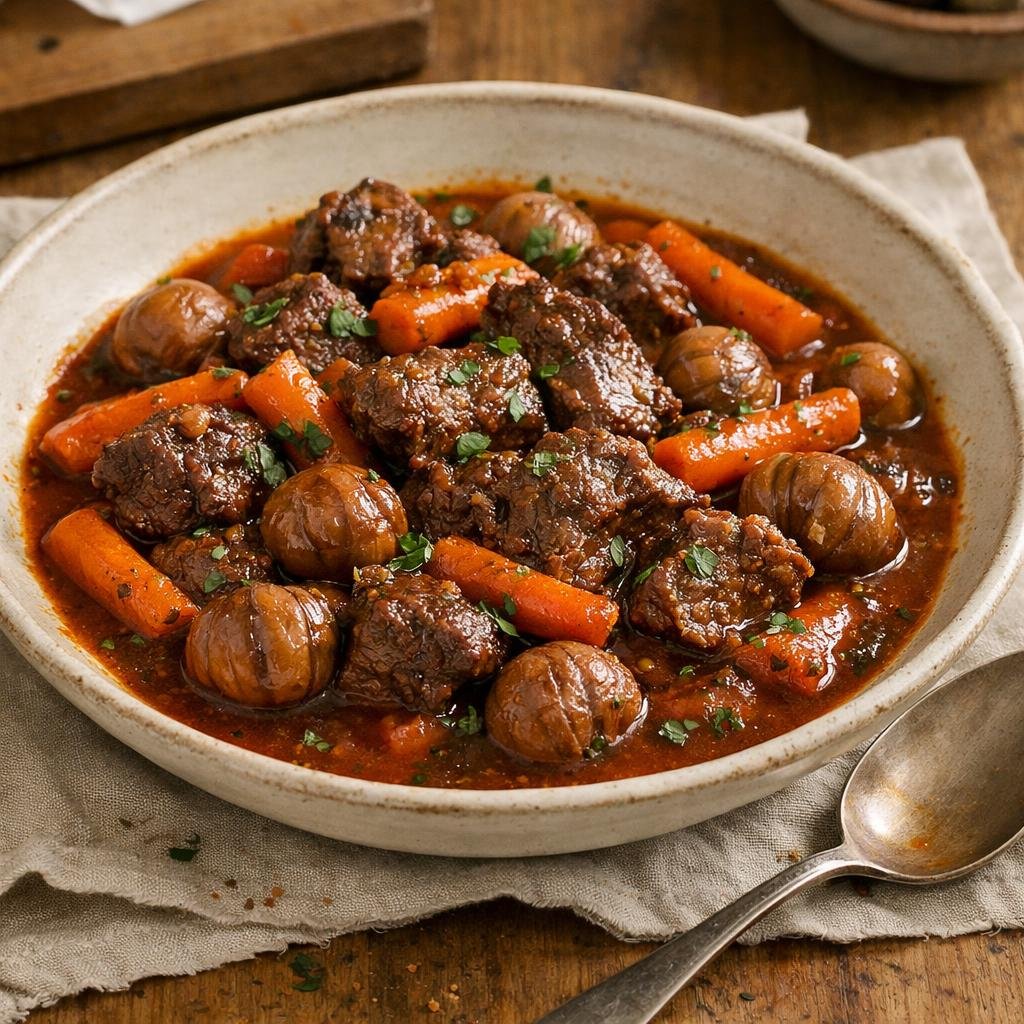 Bœuf mijoté à l'annatto
