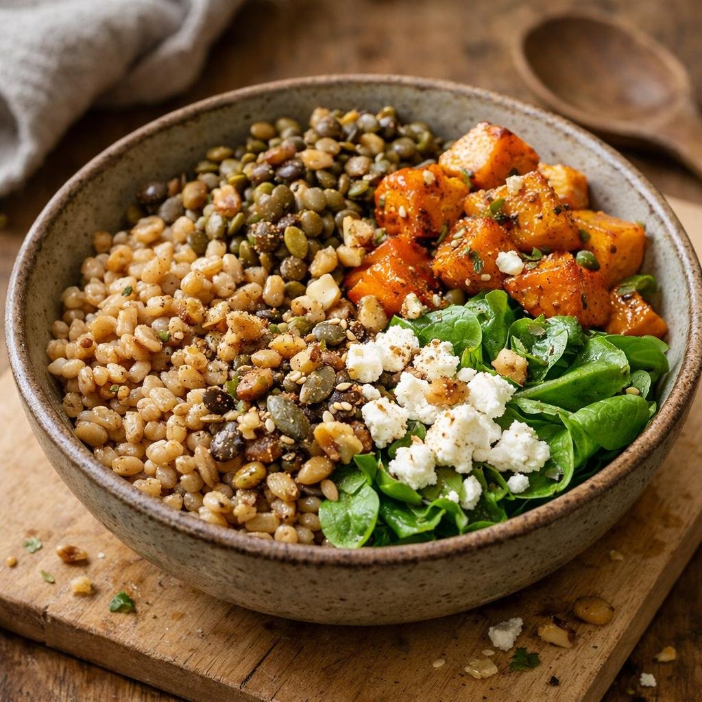 Bol d'épeautre automnal