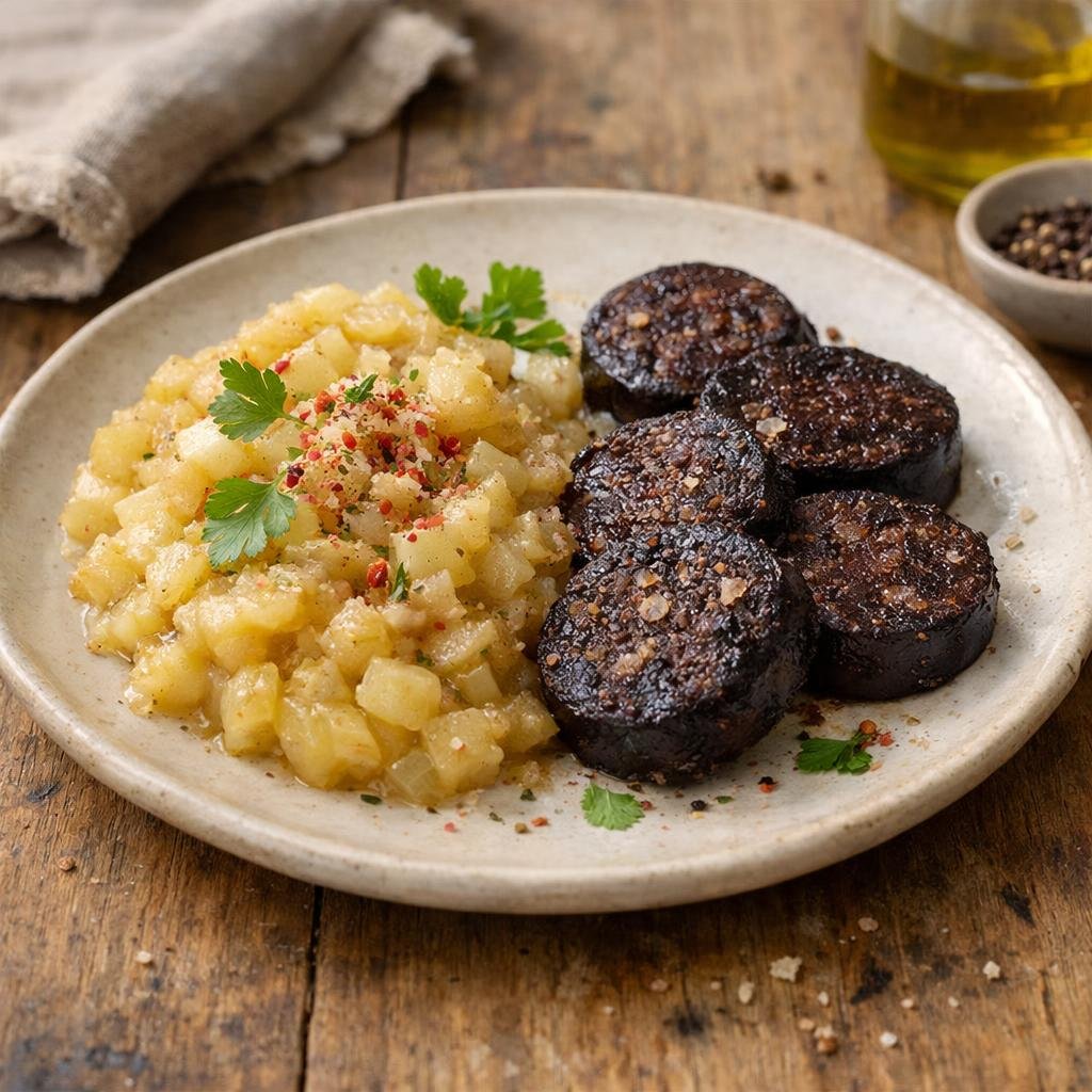 boudin noir poêlé