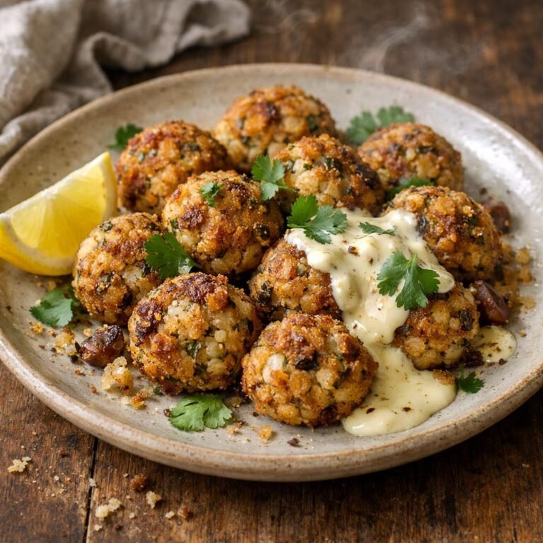Boulettes de chou‑fleur