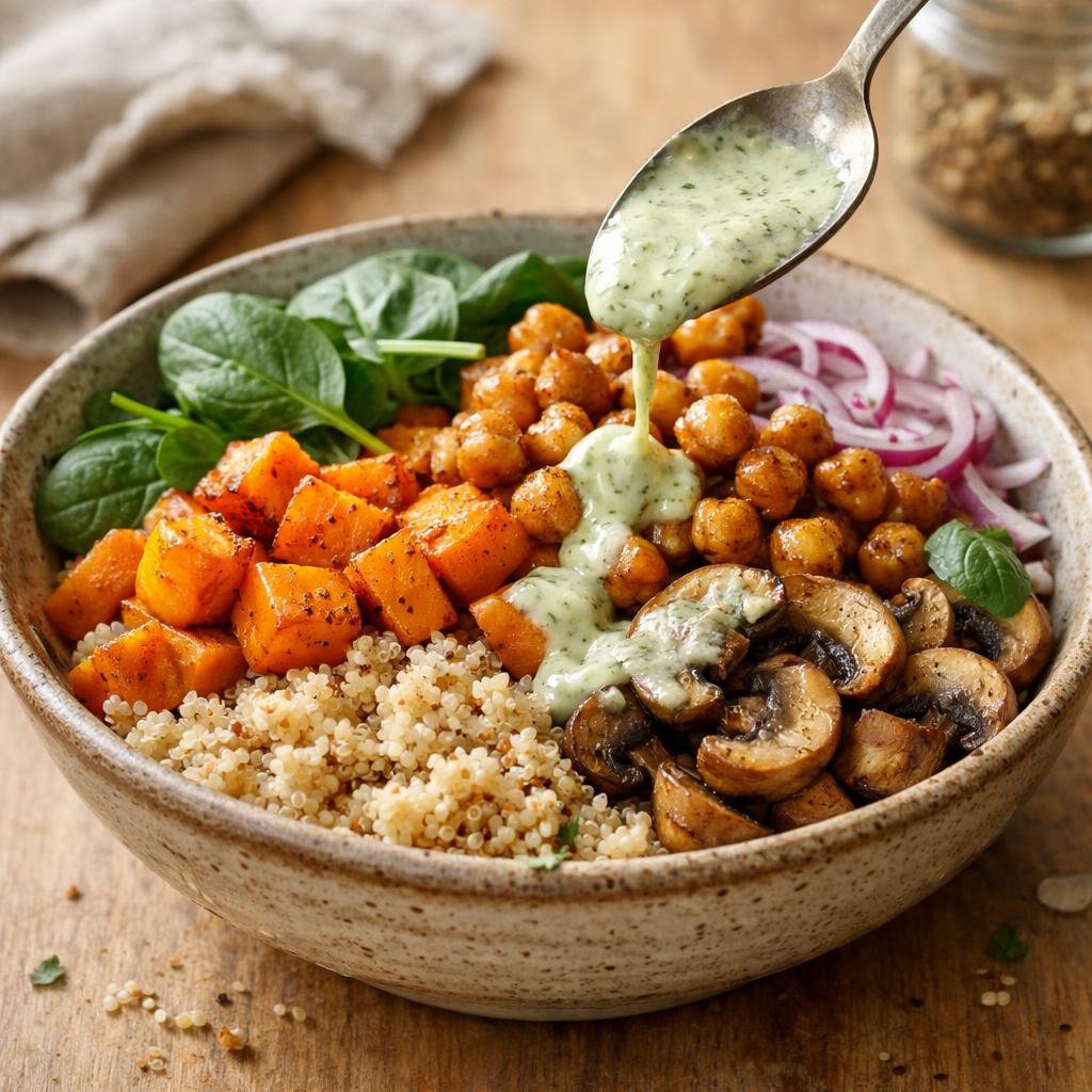 bowl automnal quinoa