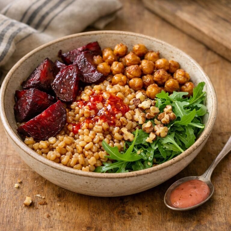 Bowl épeautre betterave