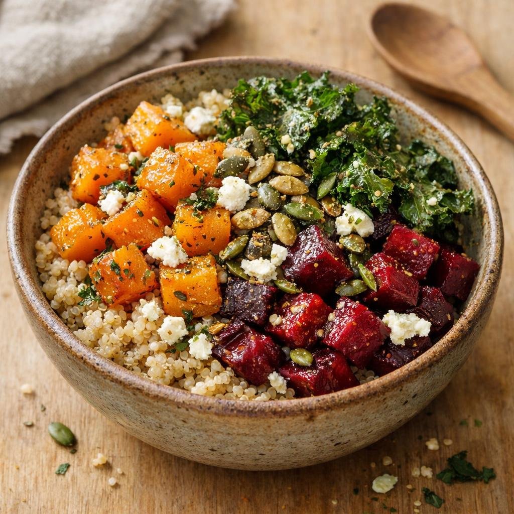 Bowl quinoa butternut
