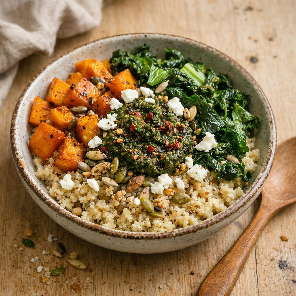 Bowl tiède de quinoa
