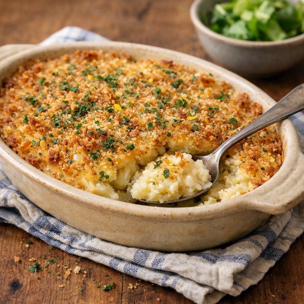 Brandade gratinée