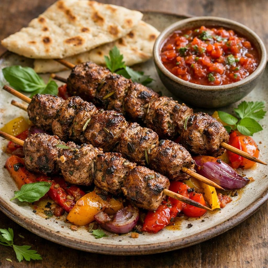 Brochettes d'agneau