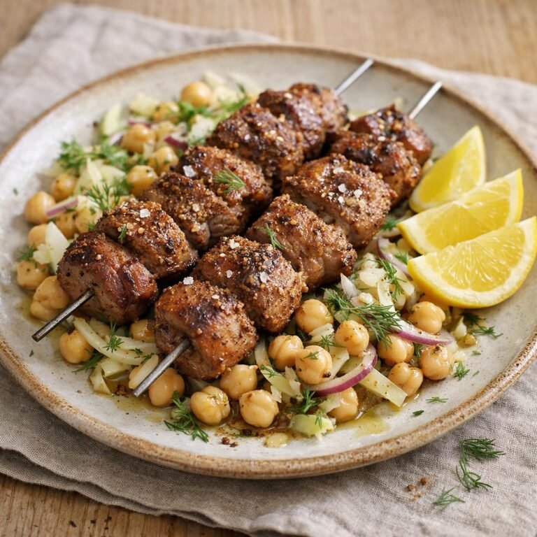 brochettes d'agneau