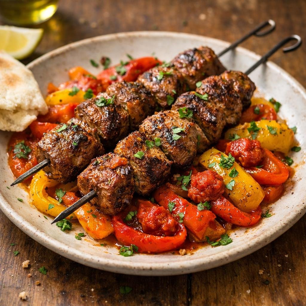 Brochettes d'agneau
