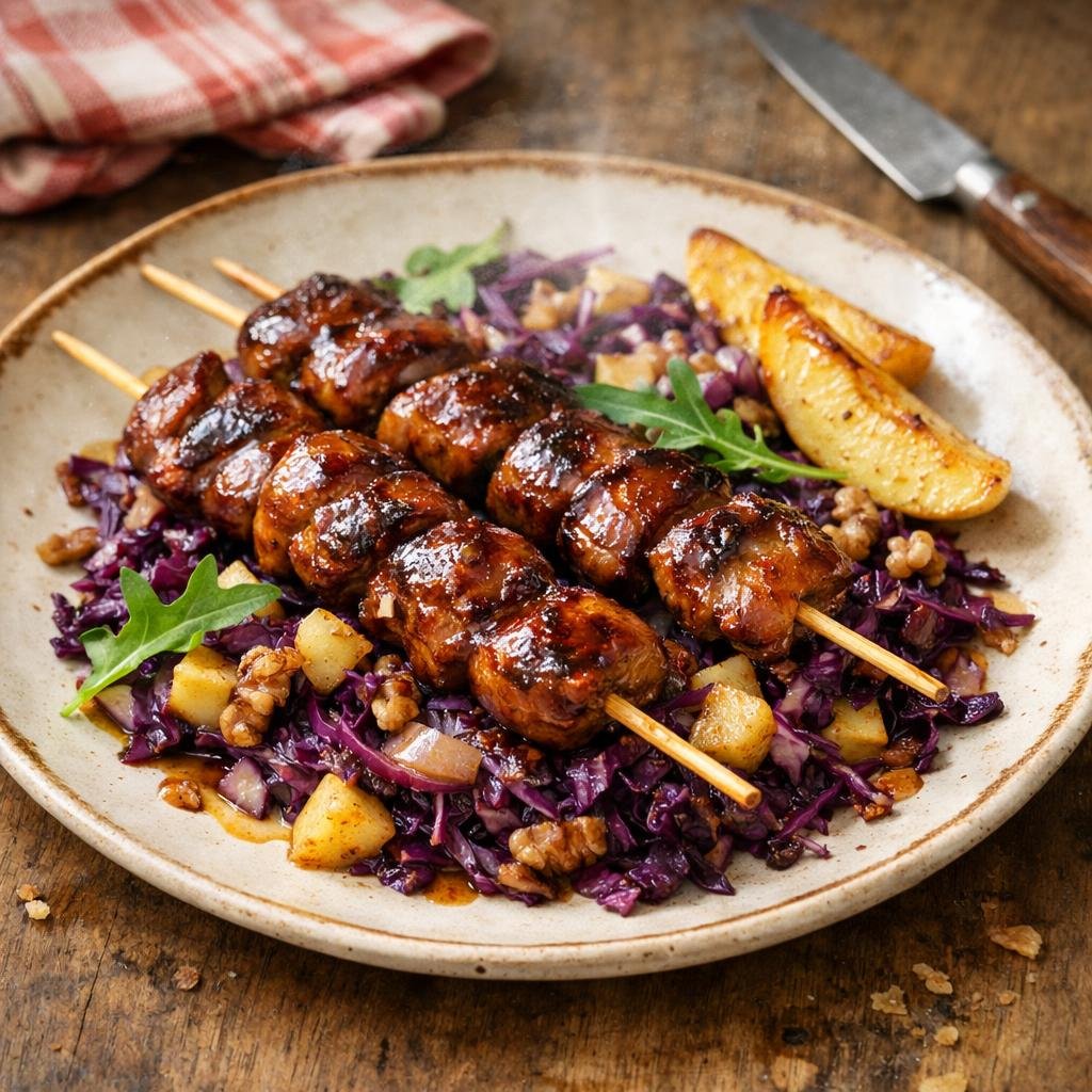 Brochettes de magret
