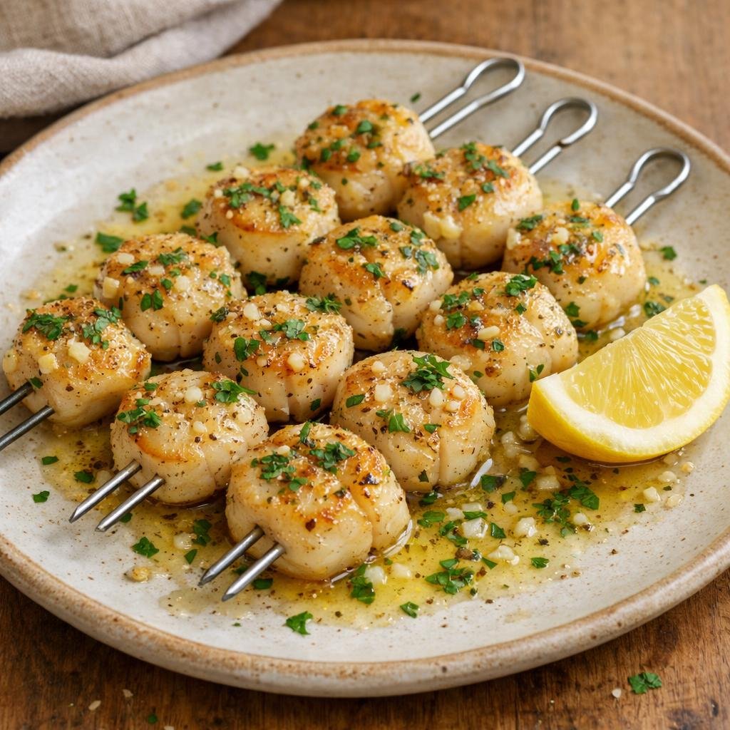 Brochettes de Saint‑Jacques
