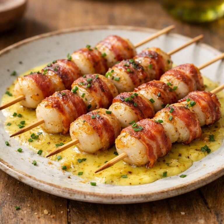 Brochettes de Saint‑Jacques