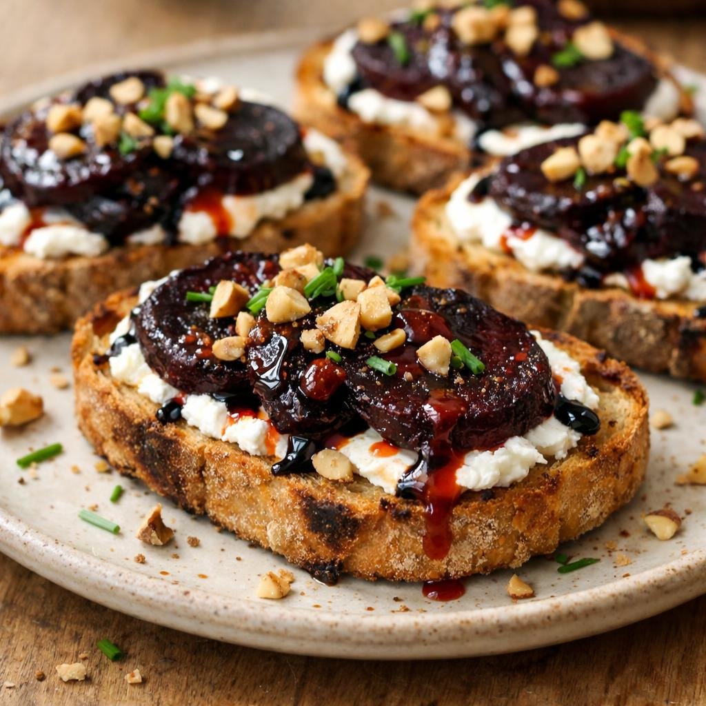 Bruschettas tièdes
