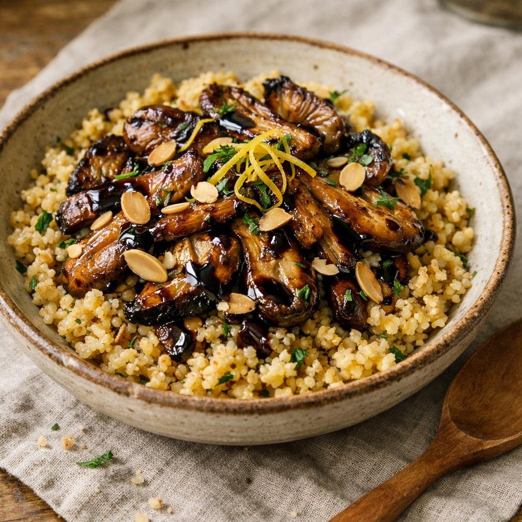 Bulgur pilaf au thé