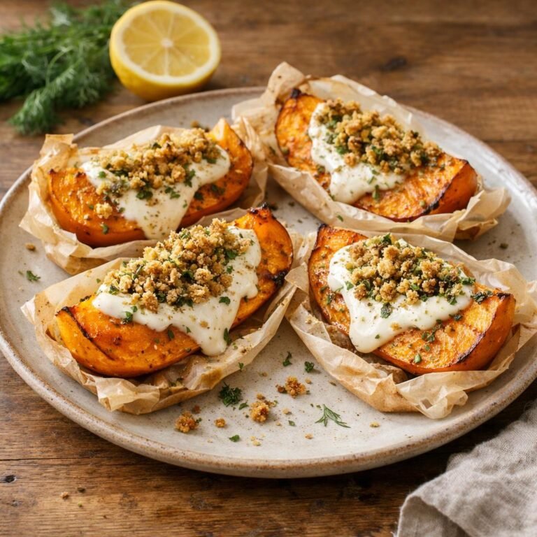 Butternut en papillote