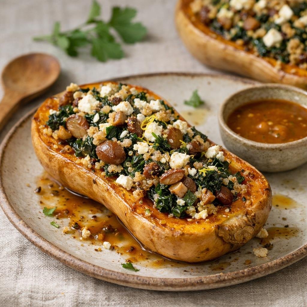 Butternut farcie Ostara