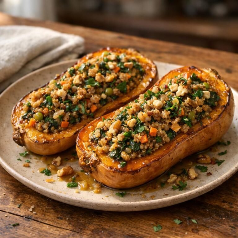 Butternut farcie