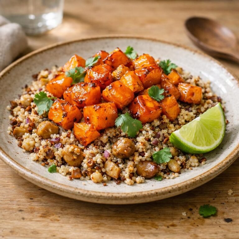 butternut rôti laqué