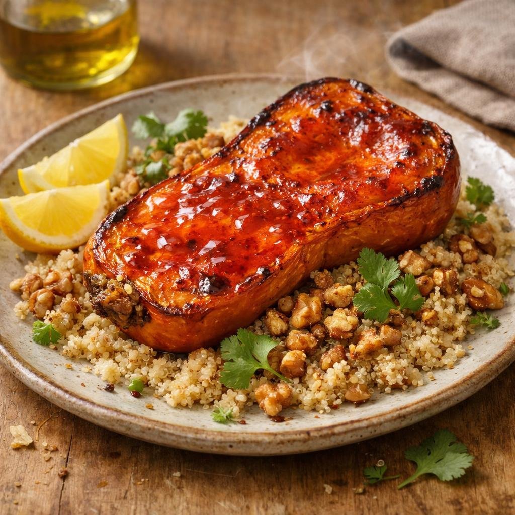 Butternut rôti quinoa inferno