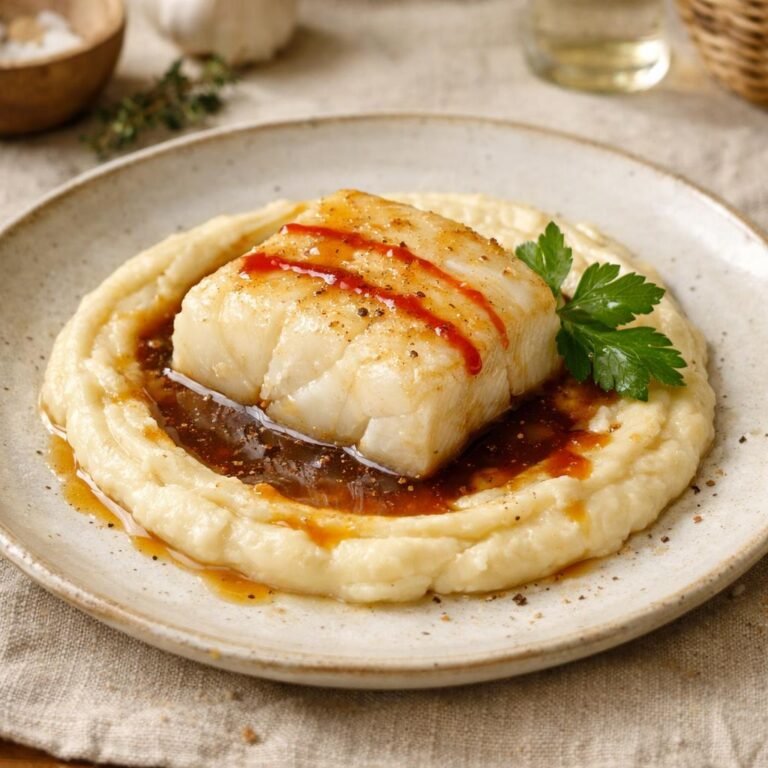 Cabillaud confit