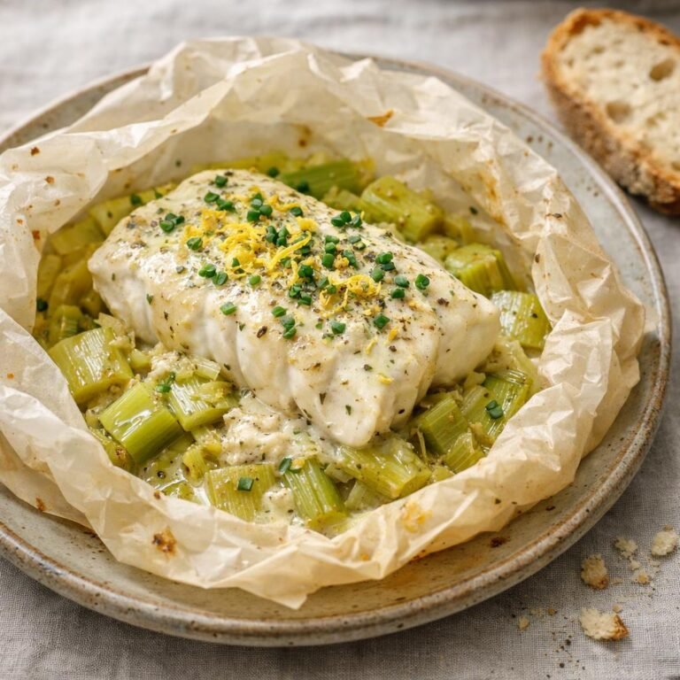 cabillaud en papillote