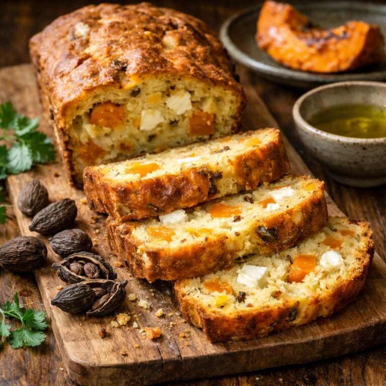 cake courge feta