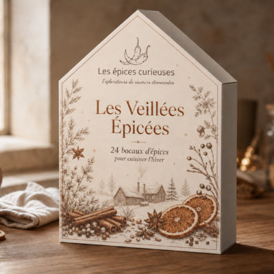 Calendrier de l'Avent épices 2026 - 24 jours de découvertes gourmandes - Les Épices Curieuses