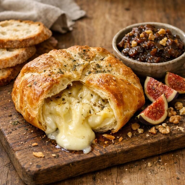 Camembert rôti en croûte