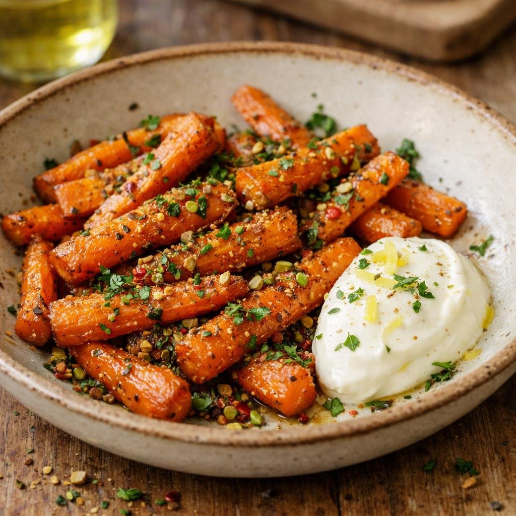 carottes rôties au cumin