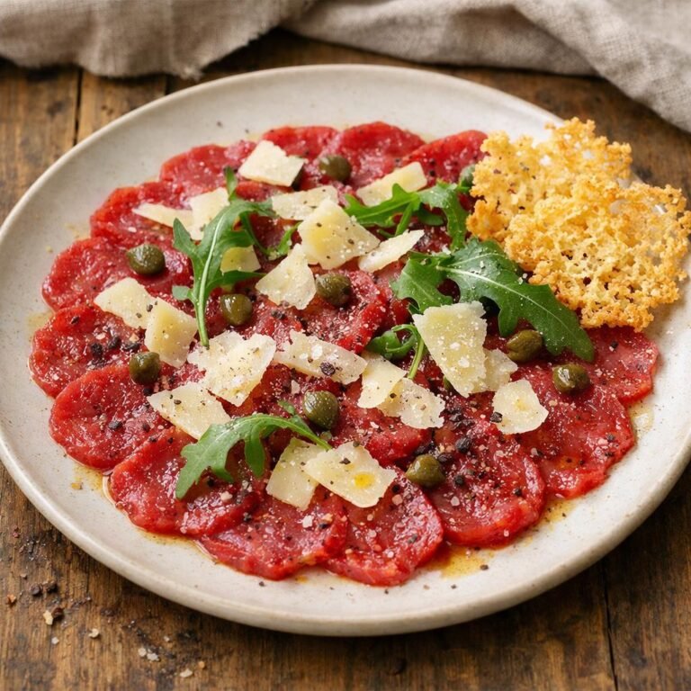 Carpaccio de bœuf