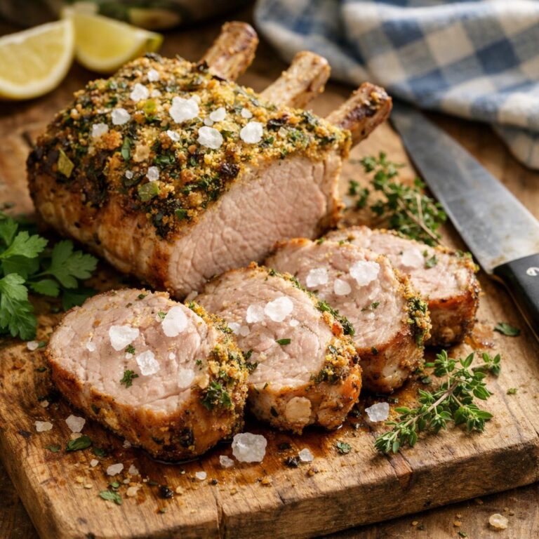 Carré de porc rôti