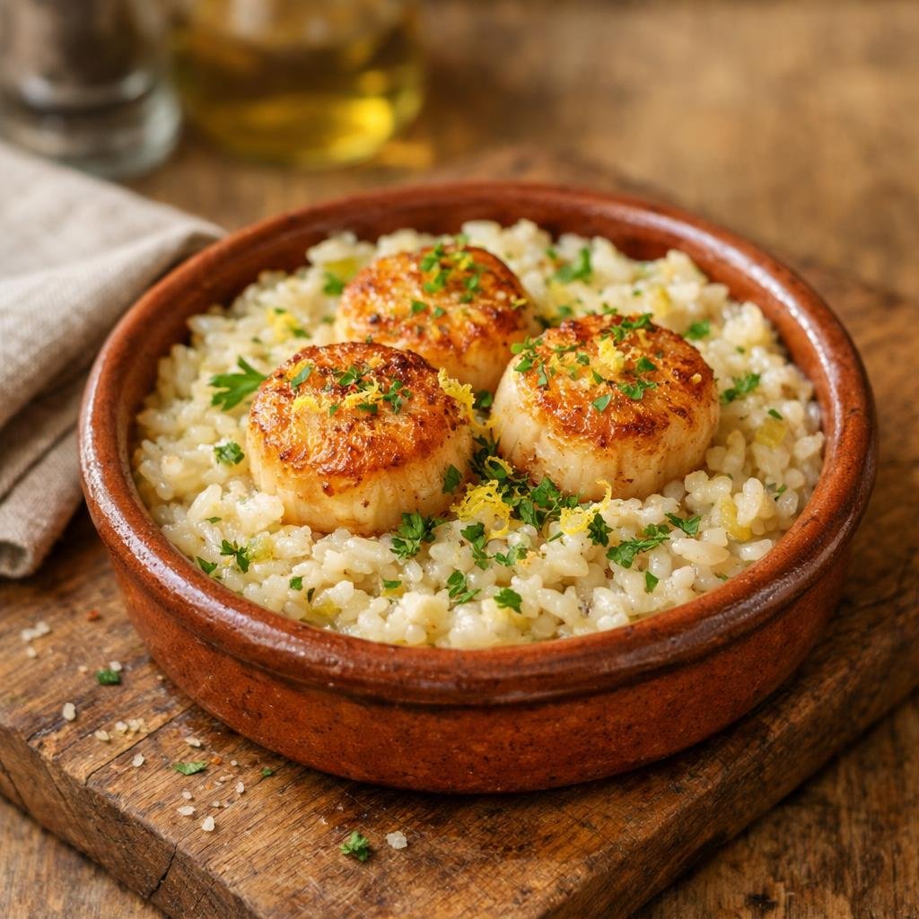 riz crémeux au fenouil